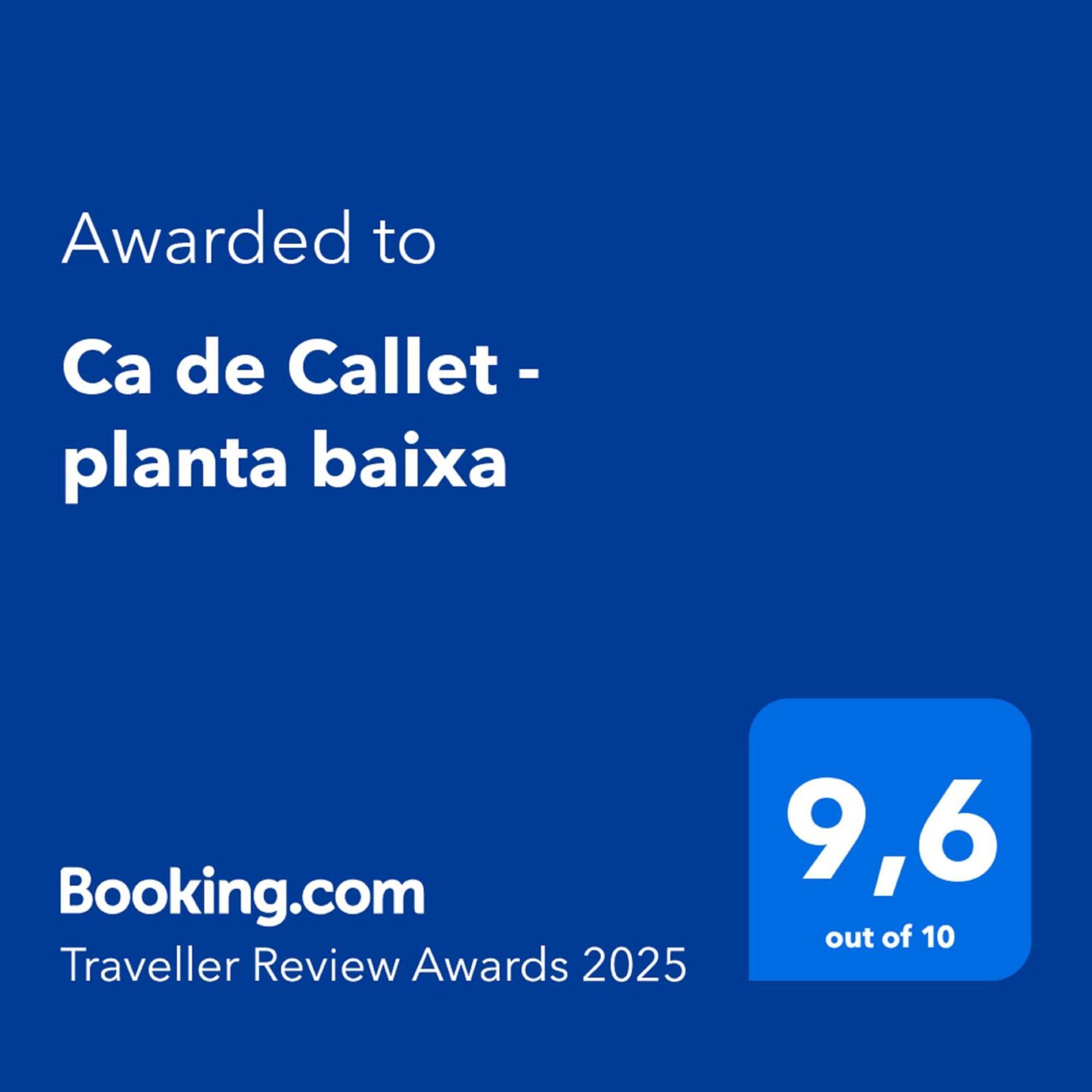 Ca De Callet - Planta Baixa Apartment Taull